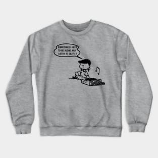 Eazy-E // Need To Listen Crewneck Sweatshirt